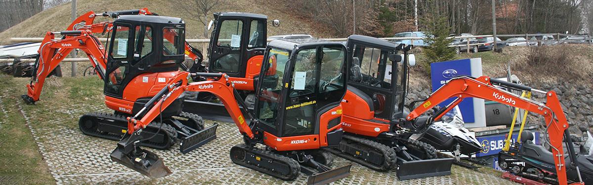 Kubota Baumaschinen