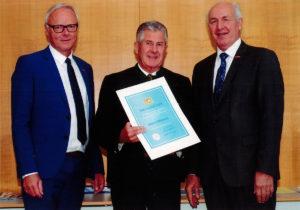 Ehrenurkunde für Hans Willibald